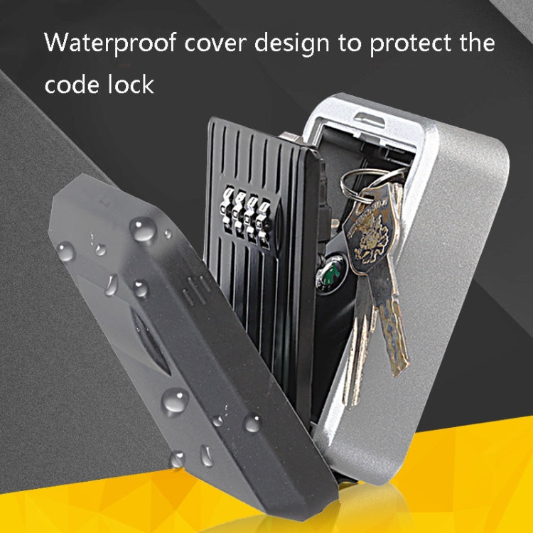 KB-Q-FSG Large Capacity Wall-Mounted Key Box Password Key Storage Box KB-Q-FSG Large Capacity Wall-Mounted Key Box Password Key Storage Box